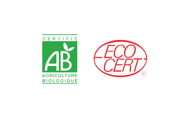 Logo Ecocert et label Bio pour Groupe Merling